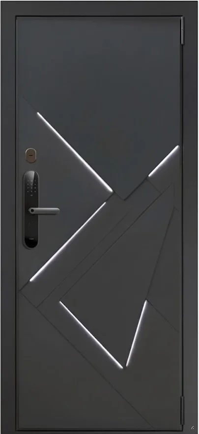 Входная дверь Aurora-15 (Порошковое напыление / МДФ ПВХ)