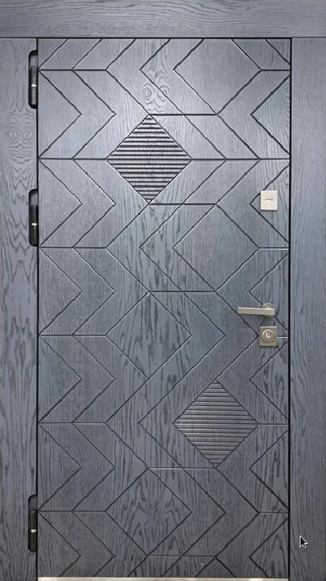 Входная дверь Aurora-11 (Порошковое напыление / МДФ ПВХ) - внешняя сторона