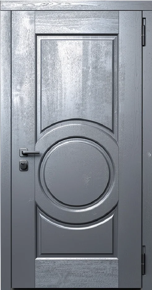 Входная дверь Aurora-3 (Порошковое напыление / МДФ ПВХ) - внешняя сторона
