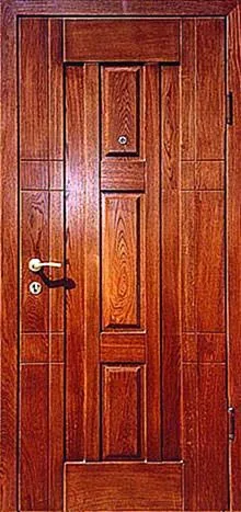 Входная дверь Stramm-8 (МДФ ПВХ / Массив дерева) - внутренняя сторона